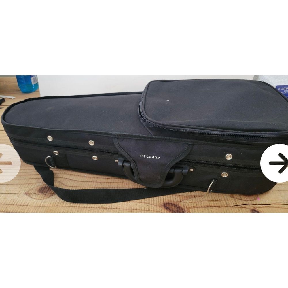 Durable Black‎ Ukulele Case Padded Interior Music Instrument Protection